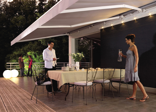 Benutzen Sie Ihre Terrasse auch im Herbst - mit Somfy