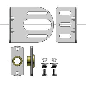 PLUG END BRACKET PIN DIA 14 - 9002540 - 1 - Somfy