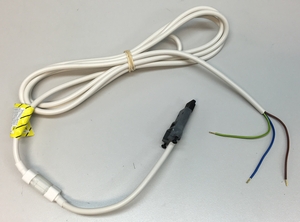RTS/ILT WHITE Cable 2.5m with in-line connector - 9015796 - 1 - Somfy
