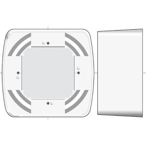 SURFACE BOX FOR INTEO (GREY) - 9102004 - 1 - Somfy