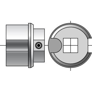PLUG END Ø 40mm WITHOUT SHAFT - 9129630 - 1 - Somfy