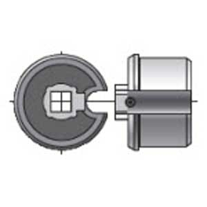 PLUG END Ø 50 WITHOUT SHAFT - 9129631 - 1 - Somfy