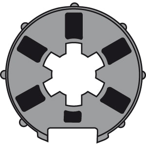 WHEEL Ø 50mm x 2mm MADOPRON TUBE - 9132138 - 1 - Somfy