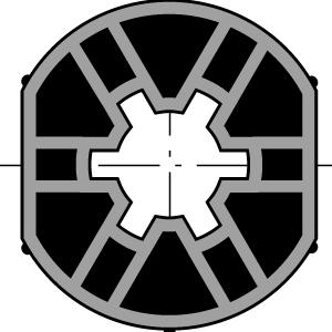 WHEEL Ø 40mm x 1.5mm ROUND TUBE - 9147544 - 1 - Somfy