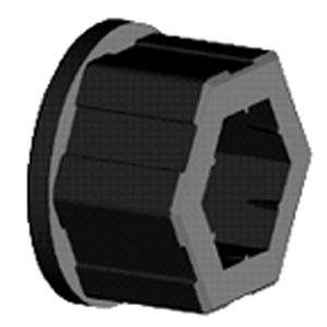 6 mm hatszög tengelyadapter - 9163252 - 1 - Somfy