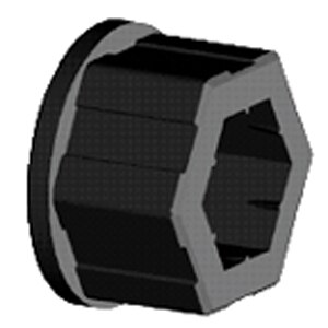 SHAFT ADAPTER HEXAGONAL 6mm - 9163252 - 1 - Somfy