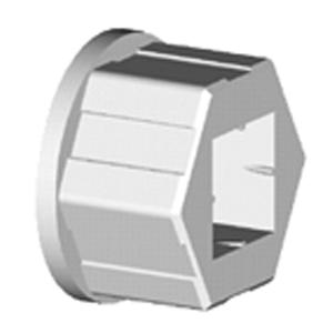 Prolazni adapter za osovinu 5 mm kvadrat - 9163253 - 1 - Somfy