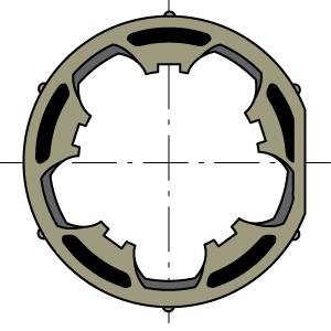 LT50 WHEEL 50*1.5 WEAK CLIP LIMIT 50 NM - 9206089 - 1 - Somfy