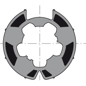 LT50 WHEEL FOR TUBE D.62 F2000 - 9410302 - 1 - Somfy