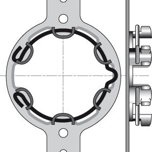 IMBAC/SKS LT50 BRACKET - 9410707 - 1 - Somfy