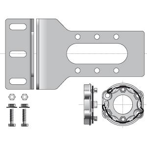 BRACE TO BE FIXED ON WALL OR - 9420602 - 1 - Somfy