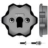 LS40 TO LT50 MOTOR HEAD ADAPTER - 9500659 - 1 - Somfy