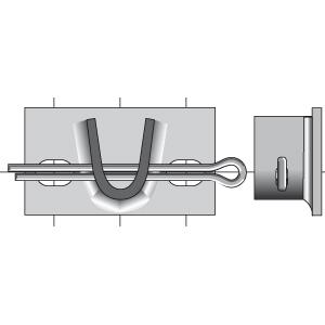 Suporte de ponteira para fortes cargas - 9540786 - 1 - Somfy