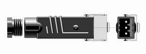 HIRSCHMANN PLUG FOR MOTOR (Female with Male Pins) - 9686065 - 1 - Somfy