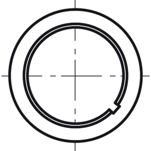 LS60 CROWN FOR D.65 TUBE - 9701047 - 1 - Somfy