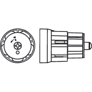 RIGHT LT50 ABS WHEEL - 9705414 - 1 - Somfy
