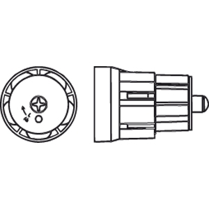 LEFT LT50 ABS WHEEL HIGH TORQ. - 9706003 - 1 - Somfy