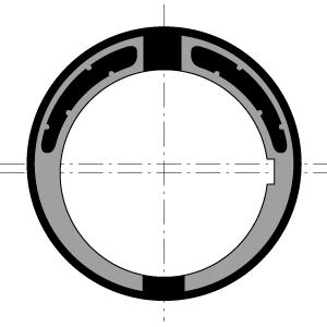 LS60 CROWN FOR TUBE D.78/R DOHNER - 9701051 - 1 - Somfy