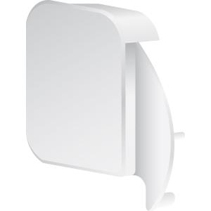 Baloldali homlokkivezetés takarólap, fehér - 9709813 - 1 - Somfy