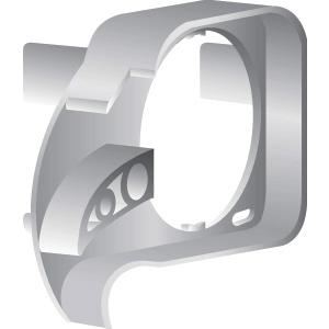Jobboldali homlokkivezetésű láncvezető, szürke - 9709873 - 1 - Somfy