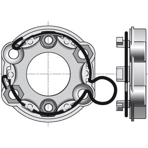 UNIVERSAL ZAMACK BRACKET WITHOUT THREADING - 9910000 - 1 - Somfy