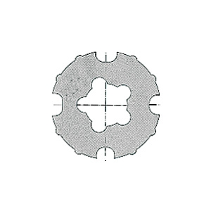 Roda alum. LT60 Dh esq. Flat D78 - 9912030 - 1 - Somfy