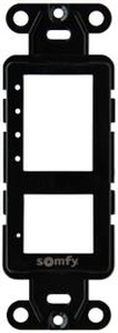 DECOFLEX FACE PLATE 4 CHANNEL, BLACK - 9018983 - 1 - Somfy