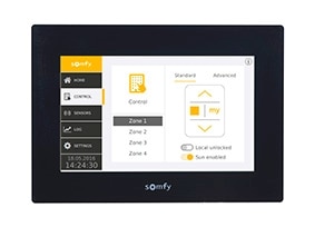 ANIMEO IB+ 4 ZONE TOUCH BUILDING CONTROLLER - 1860254 - 1 - Somfy