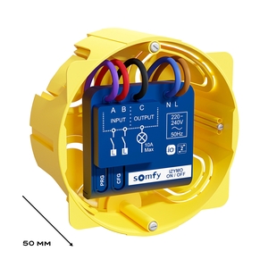 Izymo Lighting Receiver ON-OFF io világításvezérlő modul - 1822650 - 2 - Somfy