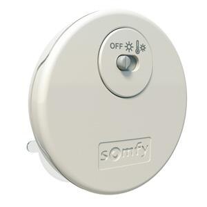 Somfy Thermosunis for sol- og temperatur styring innendørs.