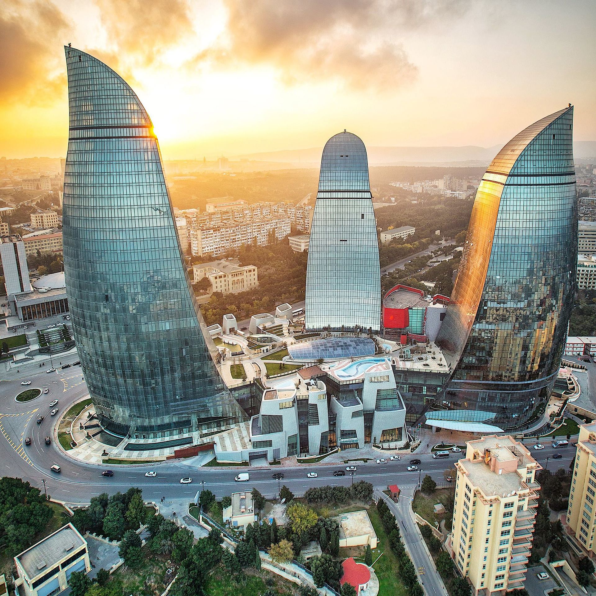 Triple penetration in Baku